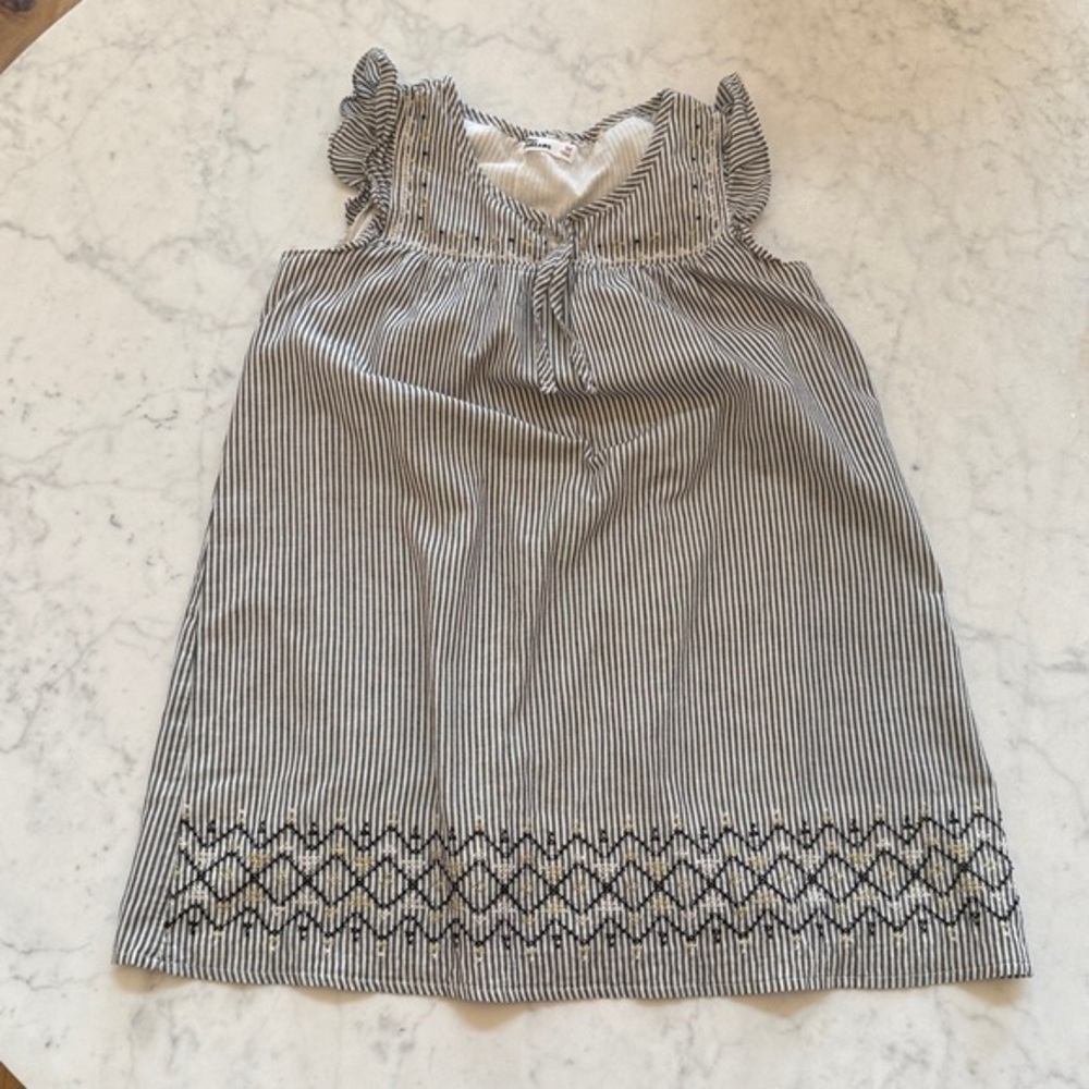 Epic Threads Girls Striped Sleeveless Dress Size M